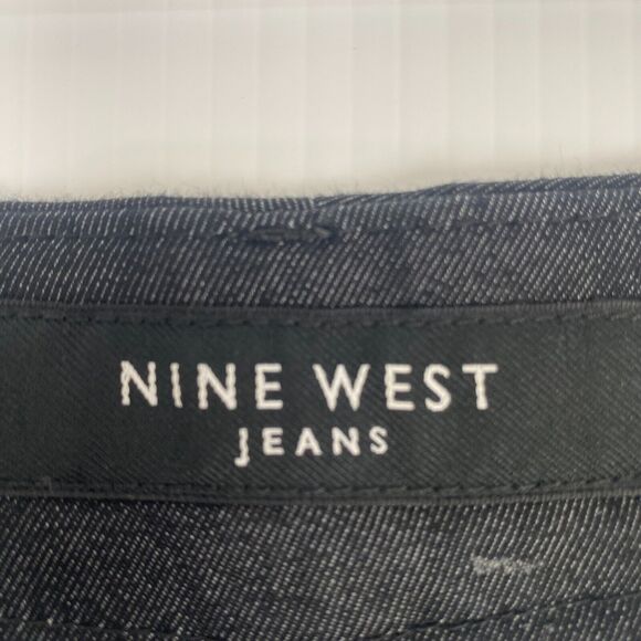 Nine West Women’s Size 6/28 Dark Gray Straight Leg Dress Pants Pockets Stretch - Picture 3 of 14